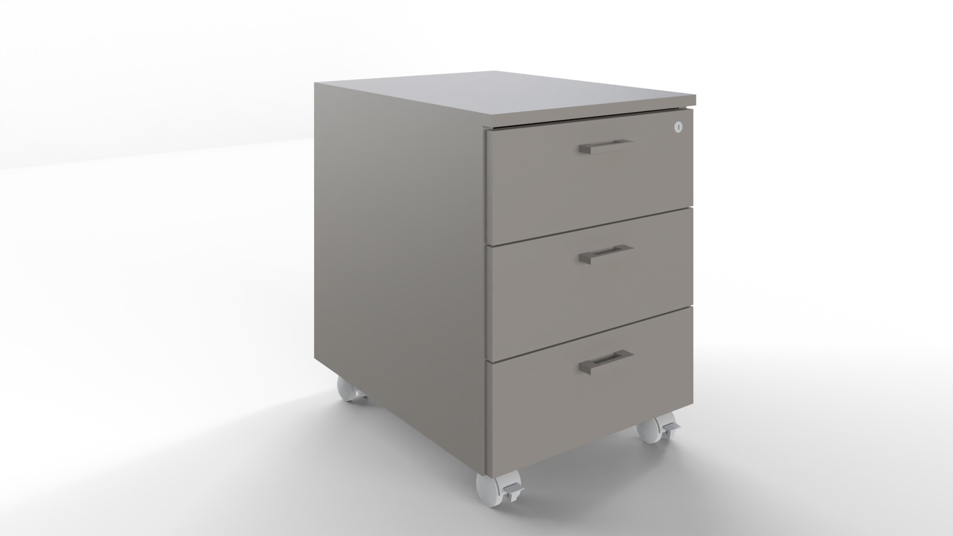 3 Drawer Chest of Drawers Stone Grey